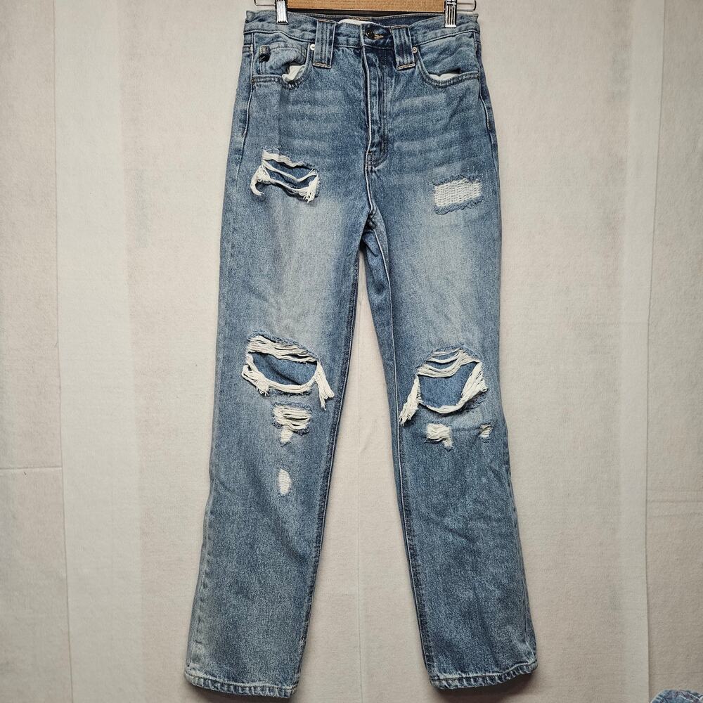 KanCan Karine Ultra High Rise 90's Straight Jeans Size 5/26